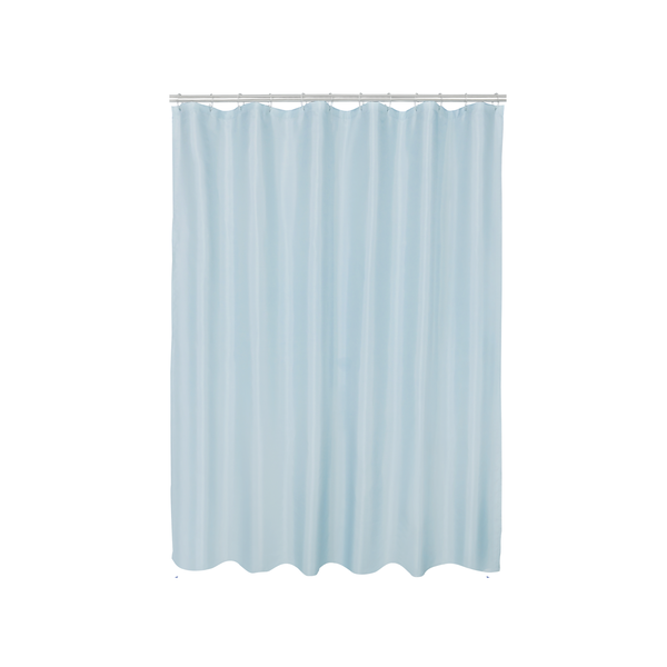 Cortina de Box Poliéster Azul 200x180cm Acqua Sensea