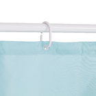 Cortina de Box Poliéster Azul 2x1,8m Happy Sensea