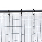 Cortina de Box Polister Branco 200x180cm Tiles Sensea