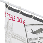 Cortina de Box Poliéster Colorida 1,80x1,98m Bella Casa