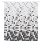 Cortina de Box Poliéster Preta 1,80x1,98m Bella Casa