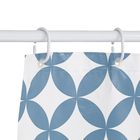 Cortina de Box Polietileno Azul 2x1,8m Corolle Sensea