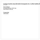 Cortina De Cozinha De Renda Para Varão 2m X 1,20m Galinha Âng