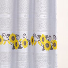 Cortina De Cozinha De Renda Para Varão 2m X 1,20m Galinha Gir