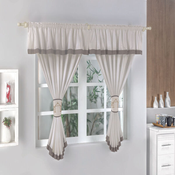 Cortina De Cozinha Gourmet Palha Guga Tapetes