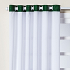 Cortina De Cozinha Jade Folha Verde 2 00m X 1 40m