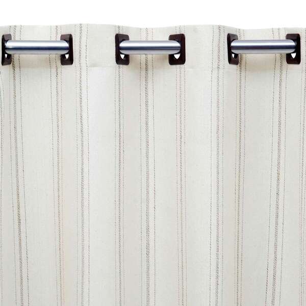 Cortina De Ilhós Láglio 400x260 Natural Beca Decor