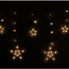 Cortina De Led 12 Estrelas 3 Metros Luz Warm Natalina -220v