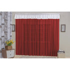Cortina De Malha Leve Mariana 3m X 2,50m Para Sala / Quarto