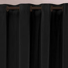 Cortina De Pvc Preta Corta Luz 2,80m X 1,60m Para Varão De 2