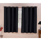 Cortina De Pvc Preta Corta Luz 2,80m X 1,60m Para Varão De 2