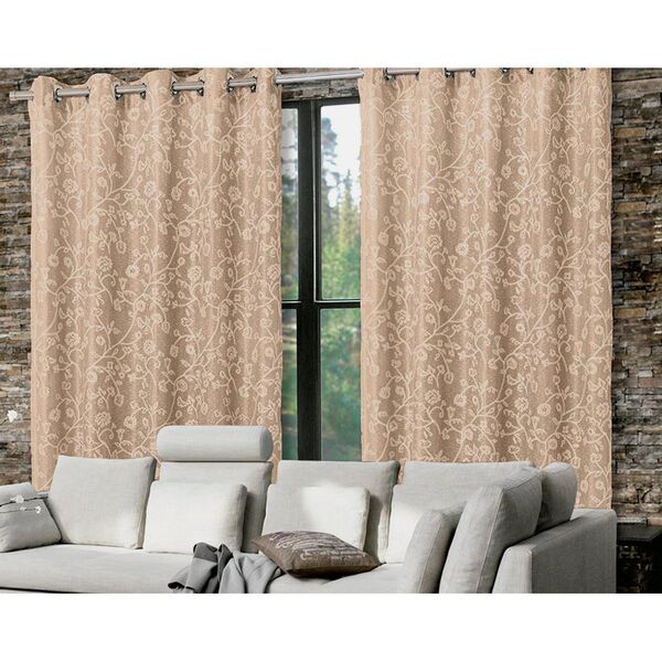 Cortina de Renda C/ Forro - Quarto e Sala - Rami - 6,00m x 2,