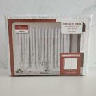 Cortina De Renda Clássica Branca Tulipinhas 2,80m X 1,20m Ban