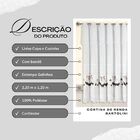 Cortina De Renda - Copa E Cozinha - Bartolini - Galinha Angol