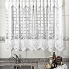 Cortina De Renda - Copa E Cozinha - Frutas - Branco - 2 20m X