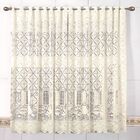 Cortina De Renda - Copa E Cozinha - Van Dyk - Bege - 2 20m X