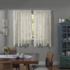 Cortina de Renda Cozinha Cerejeira 2,80m x 1,60m Marfim