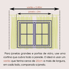 Cortina de Renda Cozinha Hora do Chá 2,80m x 1,50m x 30cm Rosê