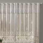 Cortina de Renda Lisa Bule 2,80m x 1,20m x 30cm Marfim