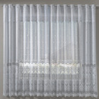 Cortina de Renda para Cozinha Arabesco Lisa 2,20m x 1,20m x 3