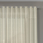 Cortina de Renda para Cozinha Arabesco Lisa 2,80m x 1,50m x 3