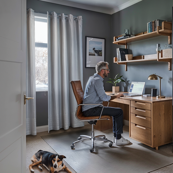 Cortina de Renda Sala e Quarto Olímpia 3m x 1,80m Prata