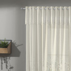 Cortina de Renda Tulipinhas 2,80m x 1,20m x 30cm Marfim