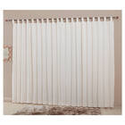 Cortina De Sala Quarto Com Passante Para Janela 220x180cm Alg