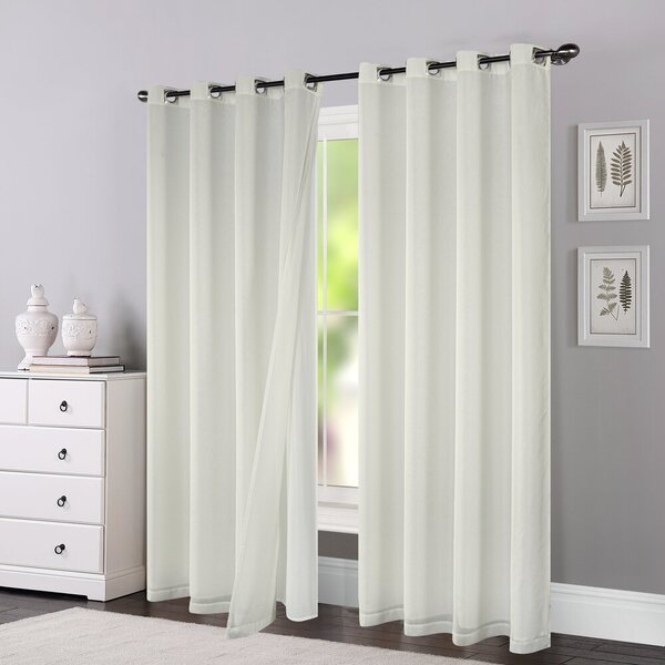 Cortina De Tecido Voil Forro Microfibra Milão 2,60x2,30m Pemo