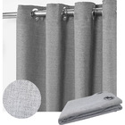 Cortina De Uma Folha Corta Luz Para Sala Quarto Casa 8 Furos