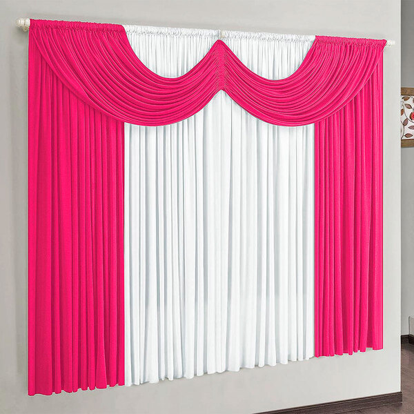 Cortina De Varão 4 Metros Para Quarto Pink 4m X 2,8m De Altur