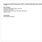 Cortina De Varão Jacquard 2,70m X 2,30m Avelã Ideal Para Varã