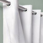 Cortina De Voil Com Blackout Pvc Branco 2,20m X 2,80m Texas