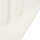 Cortina Deco Ateliêr Off-White Algodão Ilhós 2,80x1,70m 2 Folhas Namedi