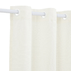 Cortina Deco Ateliêr Off-White Algodão Ilhós 2,80x2,30m 2 Folhas Namedi