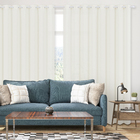 Cortina Deco Ateliêr Off-White Algodão Ilhós 5,40x2,60m 2 Folhas Namedi