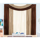 Cortina Decorativa 2m X 1,70m De Altura Ideal Para Varão Simp