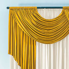 Cortina Decorativa Malha Gel Varão Duplo 4m X 2,80m De Altura