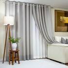 Cortina Decortini Gaze De Linho Forro Tecido Glm 6,00x2,60m