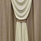 Cortina Dinamo 3 Metros Sala Quarto Para Varão -  Cáqui