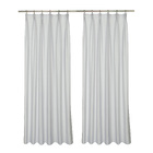 Cortina Doble Inspire Varão 2 Folhas 1,4x2,8m Cinza