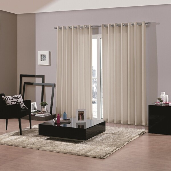 Cortina Duplex 4 20x2 50 Bellini/latte Bella Janela