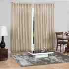 Cortina Duplex 5 40 X 2 50  Mônaco Areia Bella Janela