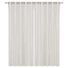 Cortina Duplex Bege 3,00x1,70m 2 Folhas Bella Janela