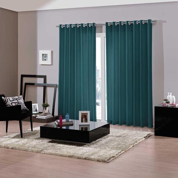 Cortina Duplex Bella Janela Tecido Decoração 3,00m X 1,70m