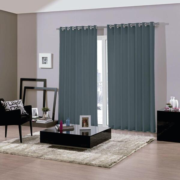 Cortina Duplex Bella Janela Tecido Decoração 3,00m X 1,70m