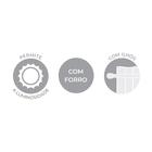 Cortina Duplex Bella Janela Tecido Decoração 3,00m X 1,70m