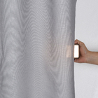 Cortina Duplex Cinza 4,20x2,30m 2 Folhas Bella Janela