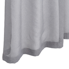 Cortina Duplex Cinza 4,20x2,30m 2 Folhas Bella Janela