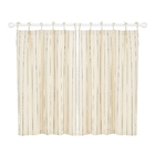 Cortina Eco Laço Algodão Cru 2,20x1,30m 2 Folhas Speciatta